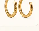 Aveline jewelry metal recommendation, gold hoops