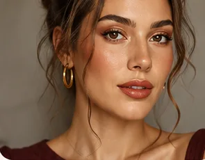 Inspiration look: warm golden soft glam